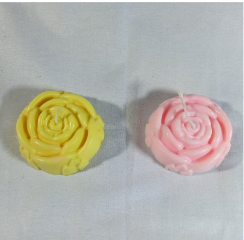 Small Rose Candle